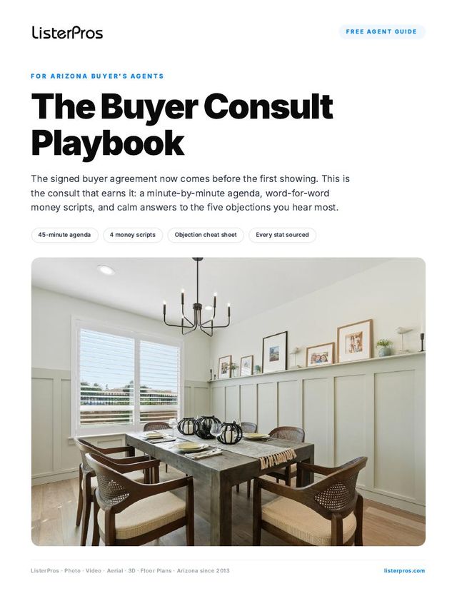 The Buyer Consult Playbook cover