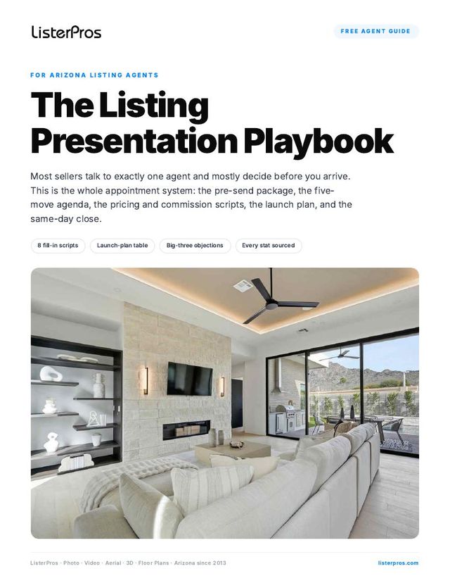 The Listing Presentation Playbook cover