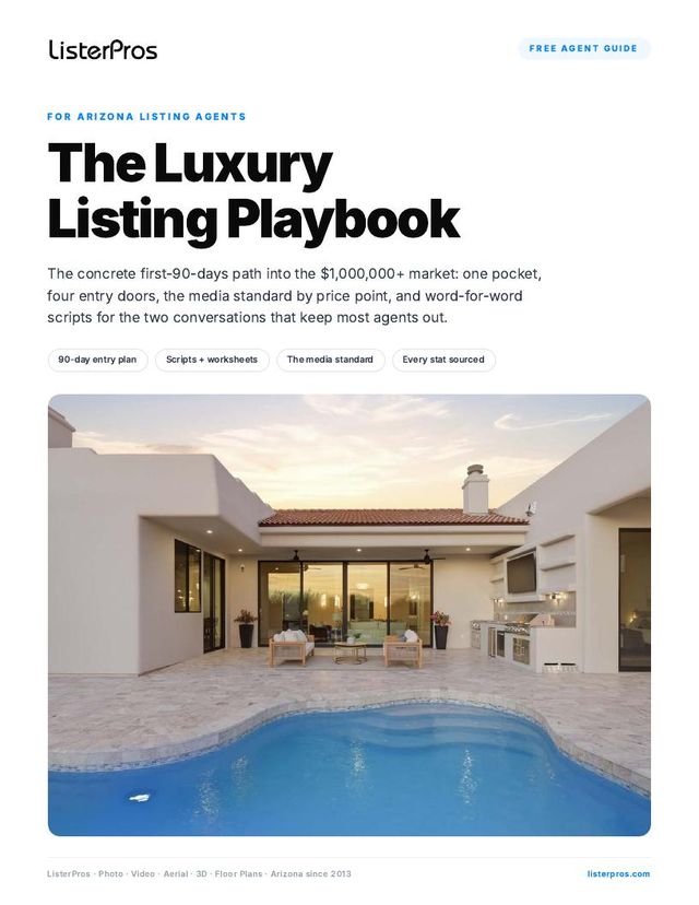 The Luxury Listing Playbook cover