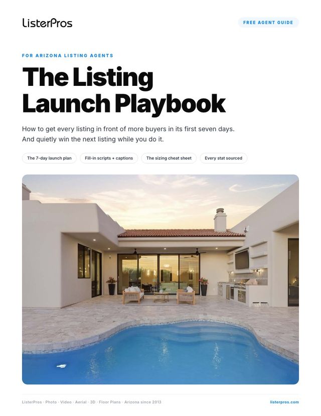 The Listing Launch Playbook cover
